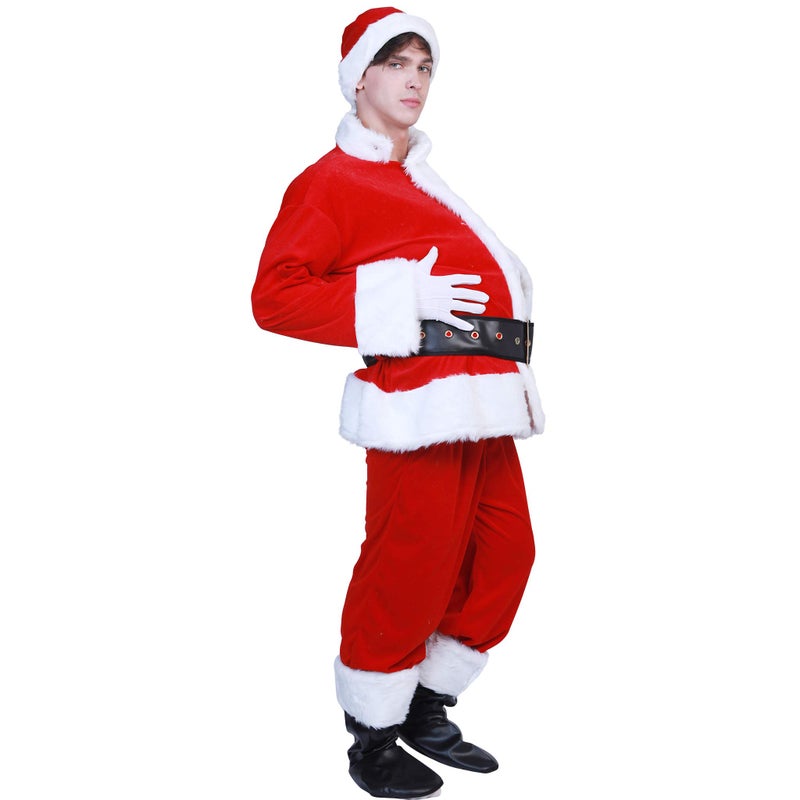 ReneeCho Men Santa Fat Belly Padding Accessory Christmas Fat Suit Costume - Image 4
